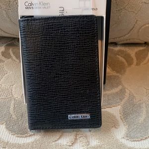Men’s genuine leather credit card folder